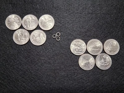 America The Beautiful State Park Quarters Lot of 10 Different Coins - Image 1 of 4