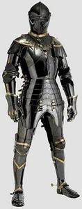 Medieval Knight Suit of Armor Combat Full Body Armour Wearable Handicraft Replic - Picture 1 of 9