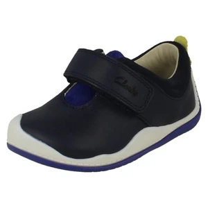 Jungen Clarks Freizeit Erste Schuhe Roller Spaß T - Imagen 1 de 10