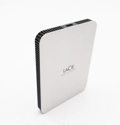 LaCie MOBILE DRIVE V2 Moon 2TB tragbare externe Festplatte 2.5" HDD silver - Bild 1 von 2
