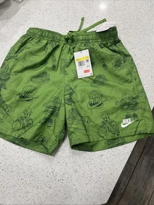 Nike Mens Woven Flow Sportswear “Sole Food” Swim Shorts Size S DR9781-377 NWT$60 - Picture 1 of 11