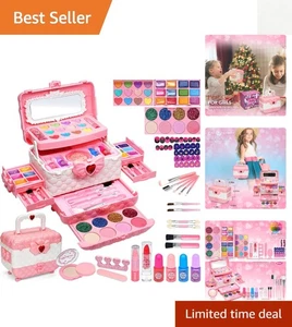 Herrliches Prinzessin Make-up Set für Mädchen von 3-12 Jahren - sicheres und lustiges Rollenspiel - Bild 1 von 8