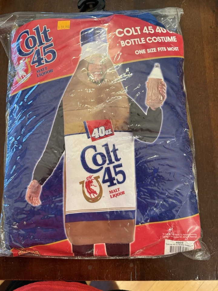 Disfraz de Halloween Colt 45 40 oz de Rasta Imposta (talla única para la mayoría) Foto 1 de 4