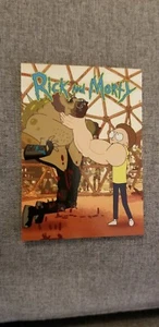 2019 SDCC COMIC CON EXCLUSIVE CRYPTOZOIC RICK AND MORTY SEASON 3  PROMO CARD P1 - Picture 1 of 1