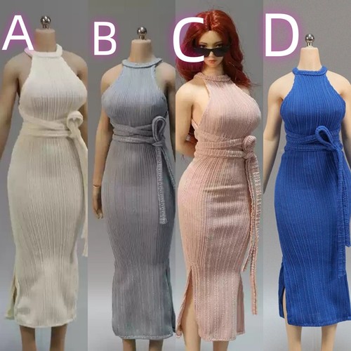 OFF WHITE DMTOYS 1 6 Party Dress Backless Fit 12'' TBL PH Figura Bambola