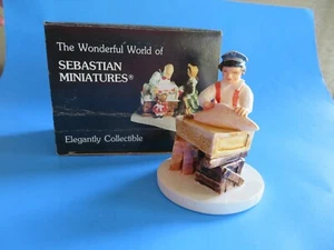Vintage Sebastian Miniatures “Carriage & Irons Carver” 1980 - Picture 1 of 6