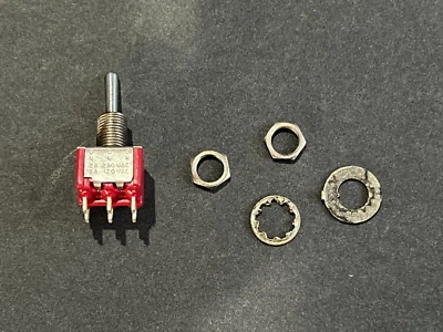 ITT Cannon Switch Toggle ON-NONE-ON P/N 7213SYZQE SA Piper P/N 602-531 NEW