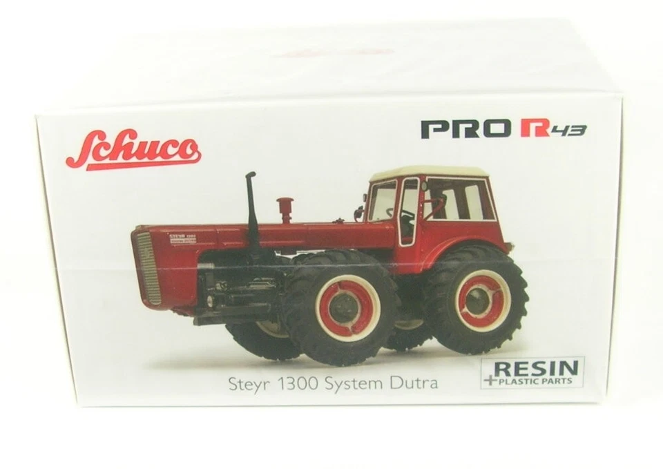 Steyr 1300 System Dutra Tractor (Red) 1:43 Schuco - Image 1 of 1