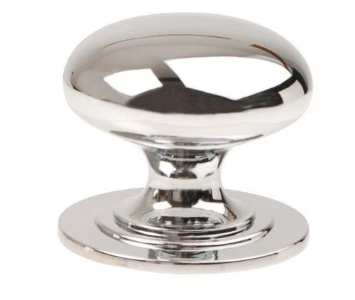 Victorian Cabinet Door Knob Polished Chrome - 38mm (1.5") - Image 1 of 1