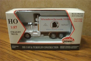 Model Power Meadowbrook Milk Diecast Refrigerated Truck #32101 HO Scale - Picture 1 of 2