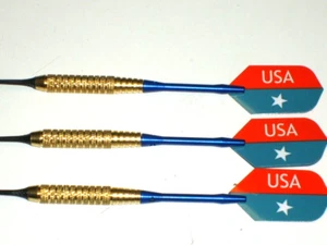 Soft Tip Darts, neu 16 Gramm Messing mit Aluminiumschäften #4104 - Bild 1 von 3