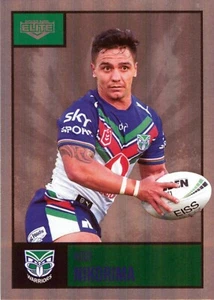 2022 New Zealand Warriors NRL TLA Elite Parallel Card - Kodi Nikorima - Picture 1 of 3