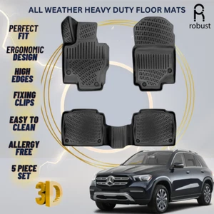 Floor Mats Liners For Mercedes GLE W167 2020-2026 All Weather Heavy Duty Car Rug - Picture 1 of 9