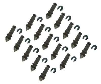 15 - Small Trencher, Auger, Rotating Rock Bits, 14mm(0.55"Ø) Shank w/ C-Clips - Image 1 of 2