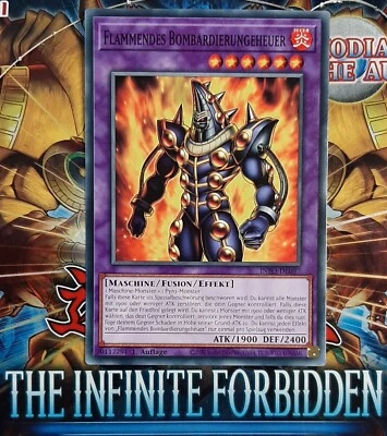 Playset 3x Flammendes Bombardierungeheuer - The Infinite Forbidden - DE/1.Aufl. - Bild 1 von 2