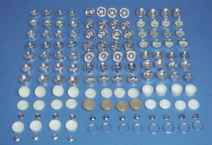 AMT, MPC, Revell/Monogram etc. New Mag, Rims, Hubcaps For Various Model Car Kits - Picture 1 of 88