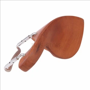 4/4 Violin Chin Rest + Chrome Screw violin Parts Jujube Material - Picture 1 of 4