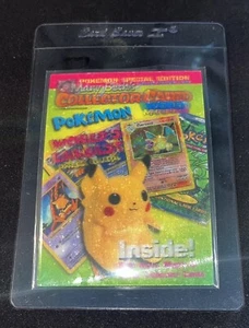 1999 Mary Beth's Collector Card World Lenticular Covers Pikachu Pokemon ! - Picture 1 of 2