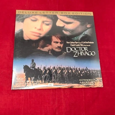 NEW Factory Sealed DOCTOR ZHIVAGO - 2 Laser Disc Set Deluxe Letter Box Edition - Image 1 of 4