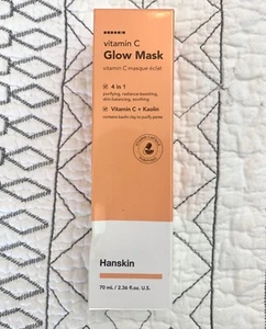 Hanskin Vitamin C Glow Mask Sensitive Skincare 70ml 2.96 Fl Oz Sealed NIB - Picture 1 of 6