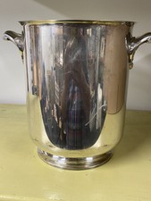 Seau à champagne Christofle France modèle Coquille