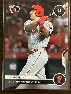 2020 Topps Now #MN41 J.T. Realmuto Philadelphia Phillies - Image 1 of 2