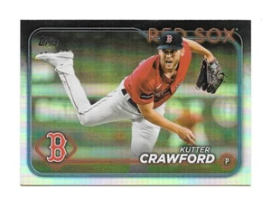 2024 Topps Series 1 KUTTER CRAWFORD  Rainbow Foil -BOSTON RED SOX- #316 - Picture 1 of 1