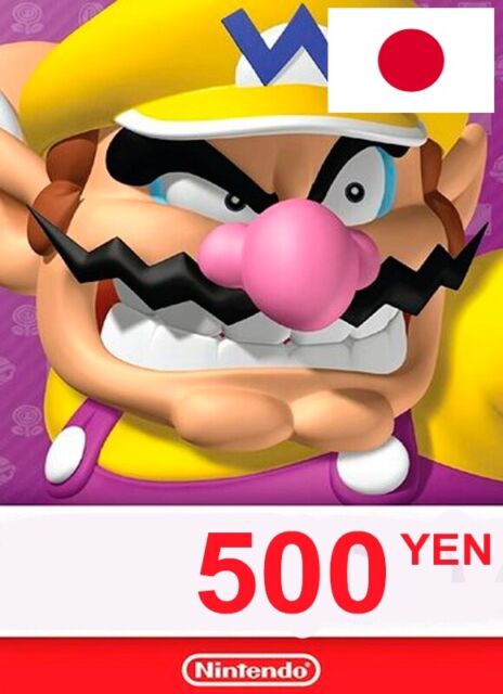 Japan Nintendo eShop 500 Yen Card