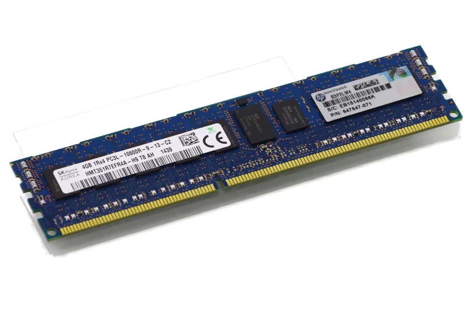 4x Fujitsu 8GB PC3L-12800R RAM ECC RX200 S7/RX300 S7 - S26361-F3697-L515 - Image 1 of 1