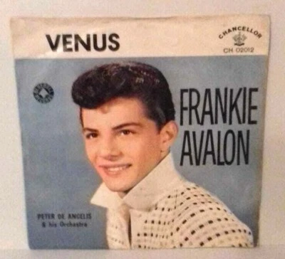 Frankie Avalon Venus/Shy Guy 7" Vinyle VG+/VG LP - Photo 1/3