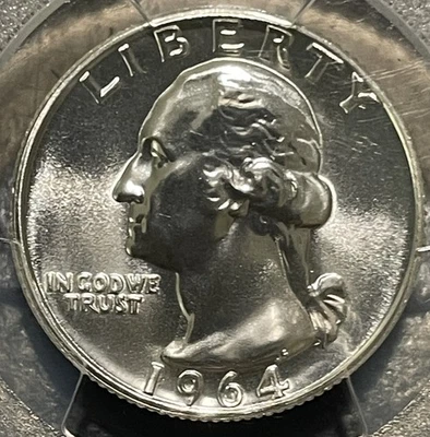 ⭐️ 1964 Washington Silver Proof Quarter- PCGS PR 69 - NICE - - Image 1 of 4
