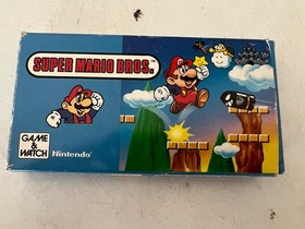 1988 Nintendo Super Mario Bros. Game & Watch YM-105 CIB IOB Box works