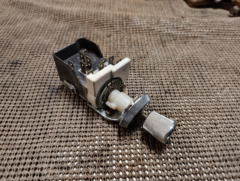 1965 Pontiac Catalina Ventura 2 + 2 Bonneville Grand Prix OEM Headlight Switch - Image 1 of 4