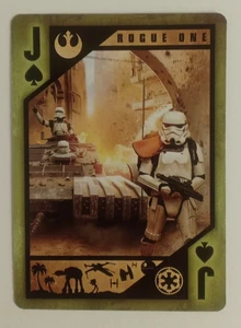 Star Wars Rogue One Spielkarte Stormtroopers Jack Spades - Bild 1 von 2