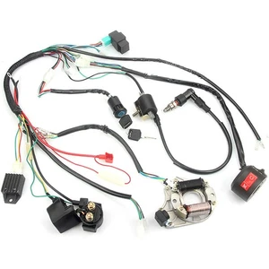 New CDI Ignition Electric Start Quads Wire Harness For ATV 50/70/90/110/125CC f - Picture 1 of 3