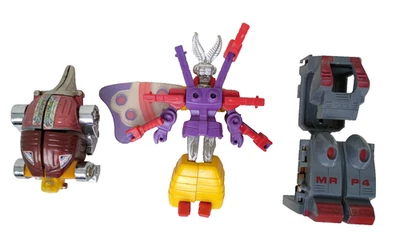 Parti Robot Transformers Dinobot+Power Warriors Gobots+Insect Bandai -83H - Immagine 1 di 4