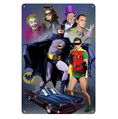 Batman Tv Series Metal Poster - Collectable Sign - Size:20x30cm - image 1 of 4
