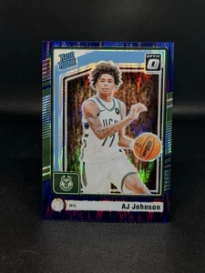 2024-25 Donruss Optic #277 AJ Johnson Purple Shock - Bild 1 von 2