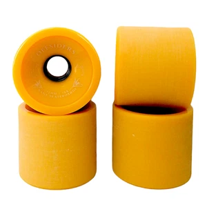 Nana Offsiders Gold 72mm 78a Skateboard Wheels - Picture 1 of 2