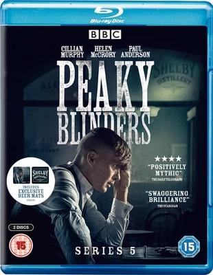 Peaky Blinders: Series 5 (Blu-ray) Tom Hardy Annabelle Wallis (UK IMPORT) Foto 1 de 2