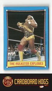 1987 Topps WWF #26 Hulk Hogan WWF The Hulkster Explodes - Picture 1 of 2