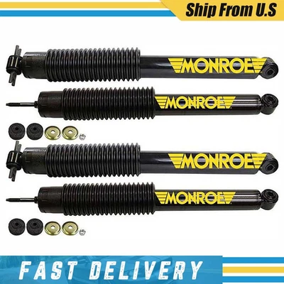 Amortiguadores delanteros traseros para Jeep Wrangler Monroe Reflex 2007-2014 2015 2016 2017 4 Foto 1 de 3