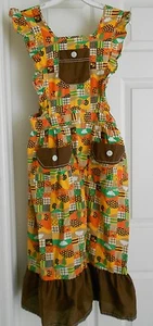 Beco Originals Fall Autumn Pinafore Girls Large - Picture 1 of 8