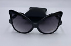 KILLSTAR Cat Eye Black Frame Sunglasses New Opened Package