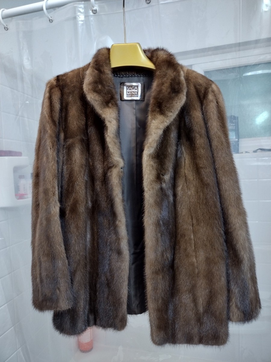 Mink Fur 1980s Vintage Coats, Jackets & Vests for Women for