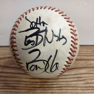 Best Wishes Bobby Bonilla Autographed signed baseball Pirates Marlins 