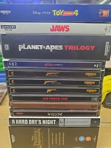 4K Movie Lot- You Choose! UHD, Blu Ray, Steel Book STEELBOOK or SPECIAL EDITION - Picture 1 of 20