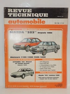 MAZDA 323 (85- ) (CITROËN CX diesel) - Revue Technique Automobile 491 - Imagen 1 de 3