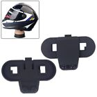 2pcs Motorcycle Helmet Walkie-talkie With Clamp Bracket Clip