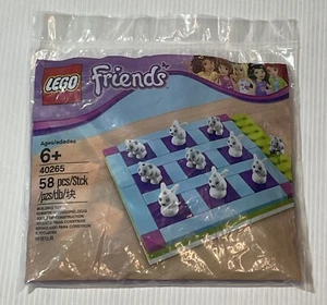 Lego 40265 Friends Set Tic Tac Toe RETIRADO Nuevo y Precintado - Imagen 1 de 6